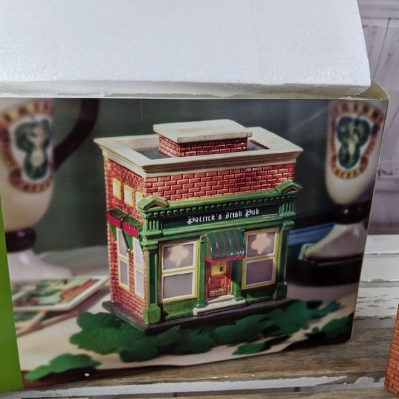 dept 56 23318 st patricks votive house candle xmas - Picture 7 of 7